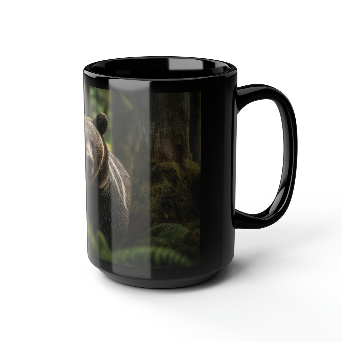 Grizzly Bear Mug - 15 oz Ceramic Mug