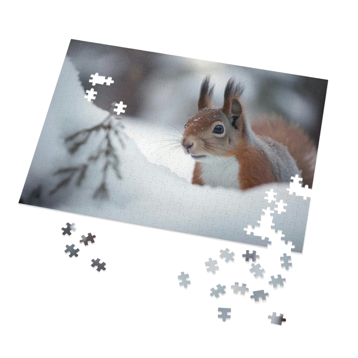 Squirrel's Winter Wonderland 4 (500, 1000 pc)