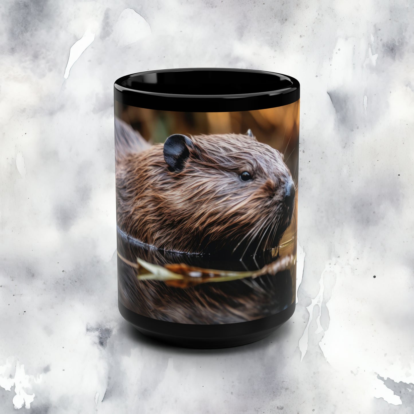 Beaver Mug - 15 oz Ceramic Mug
