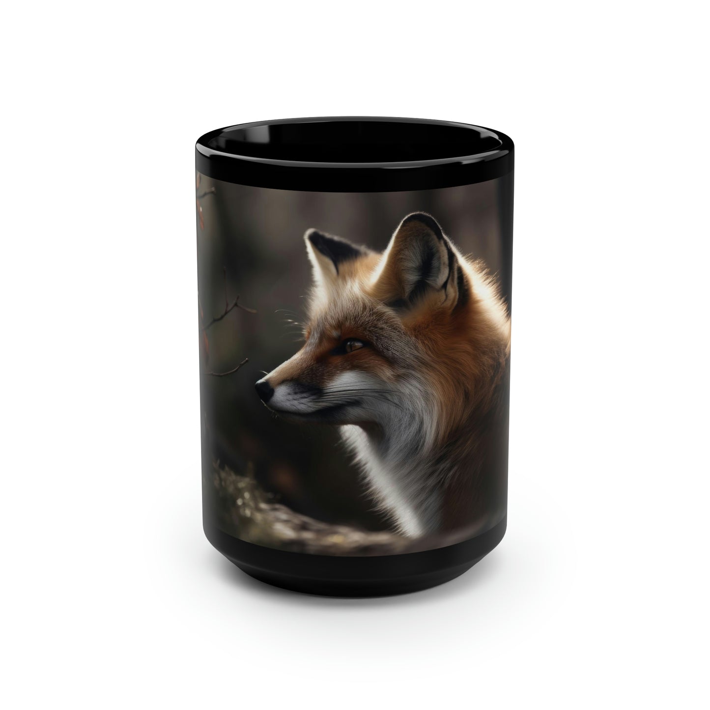 Fox Mug - 15 oz Ceramic Mug