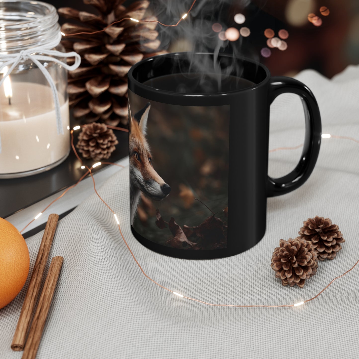 Fox Mug - 11 oz Ceramic Mug