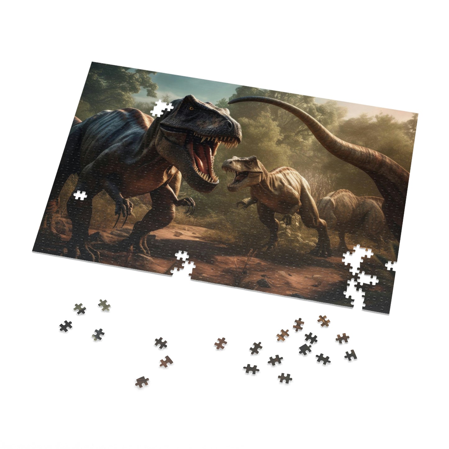 Dinosaur's Prehistoric Kingdom 4 (500, 1000 piece)