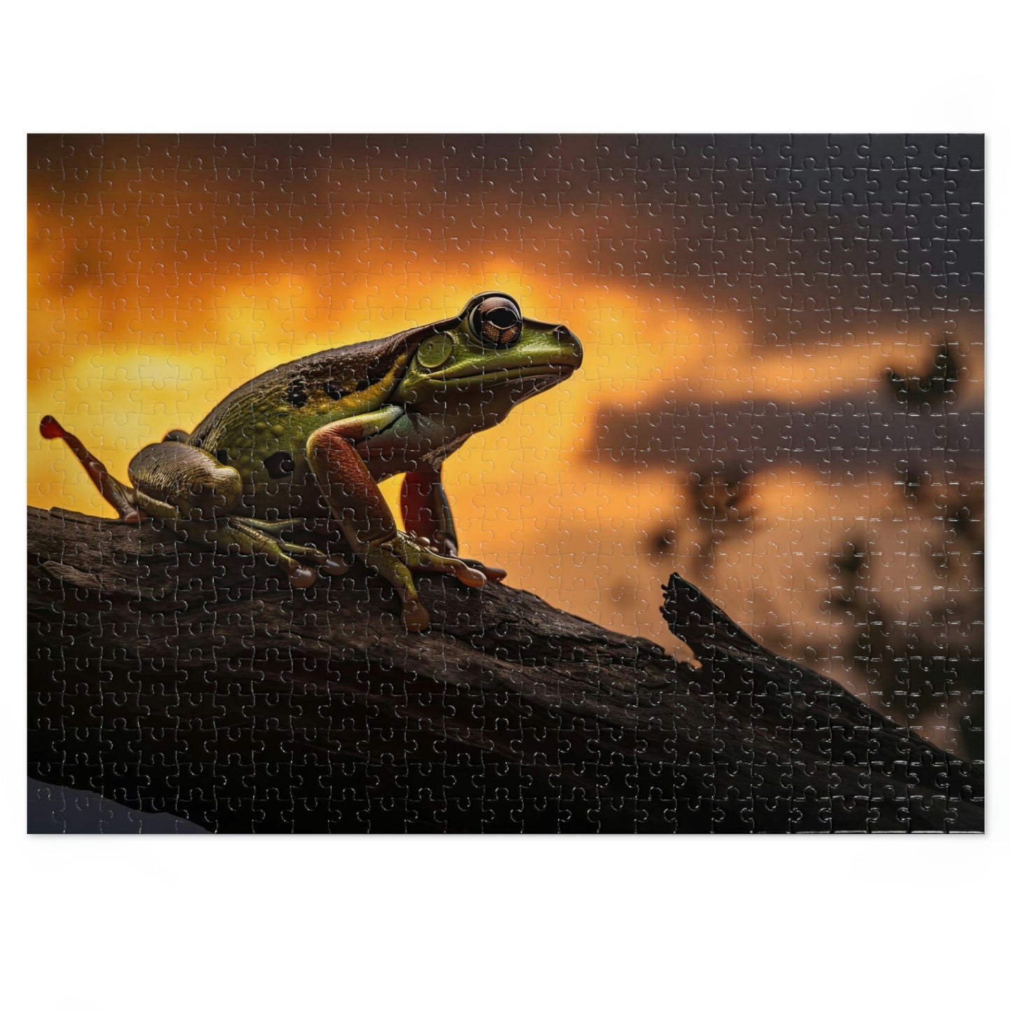 Frog's Serenade at Dusk 2 (500, 1000 piece)