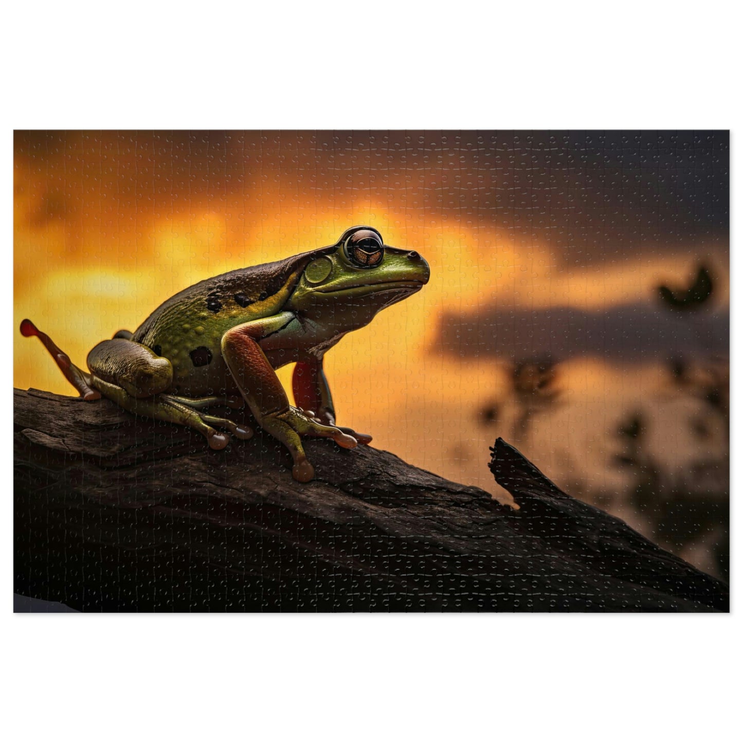 Frog's Serenade at Dusk 2 (500, 1000 piece)