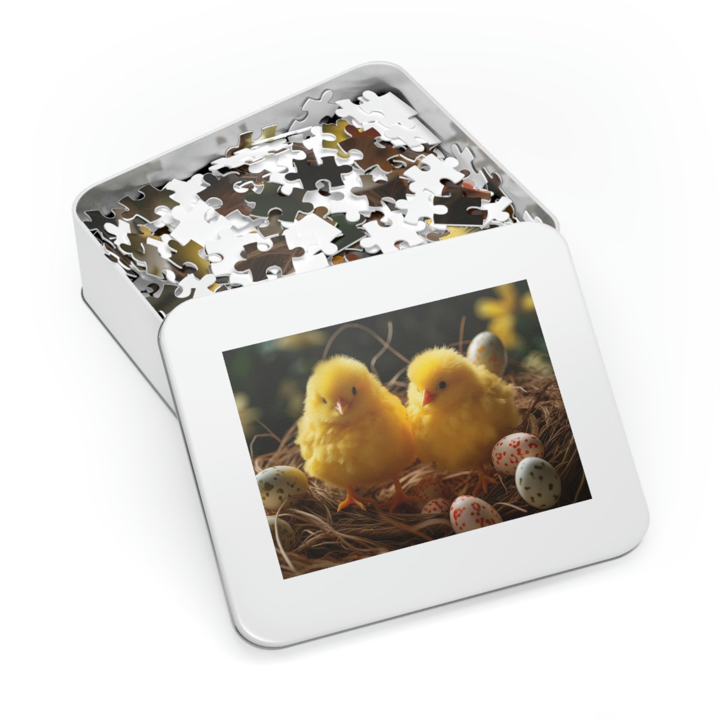 Easter Chicks 2 Puzzle: (500, 1000 pc)