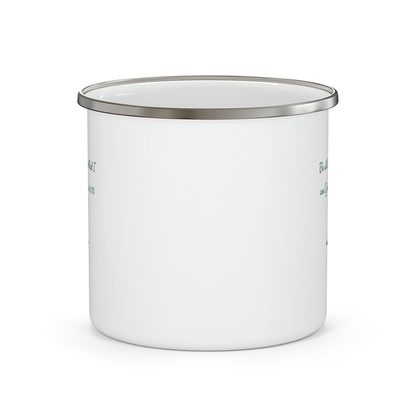 camping mug back view