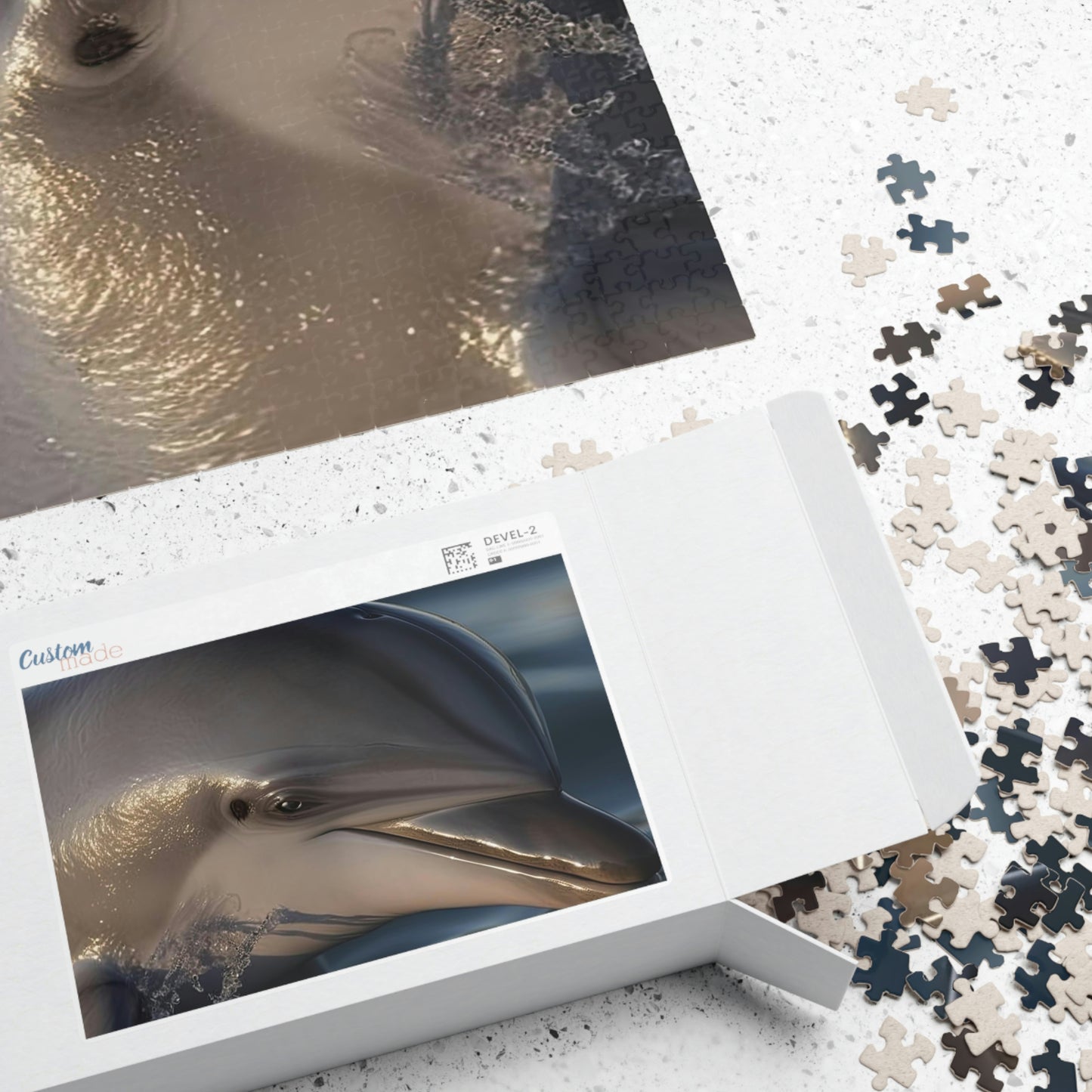 Dolphin Puzzle (500, 1014-piece)