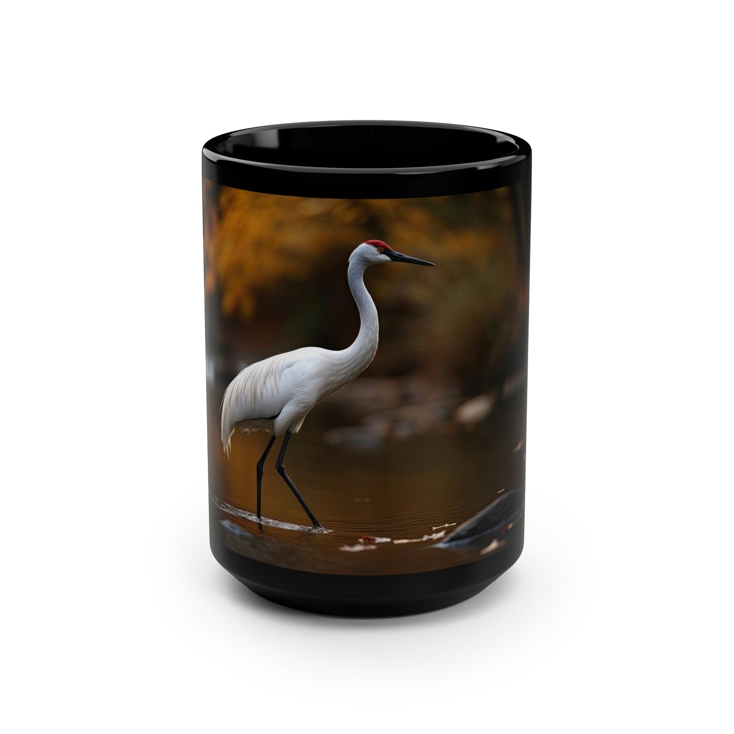 Crane Mug - 15 oz Ceramic Mug
