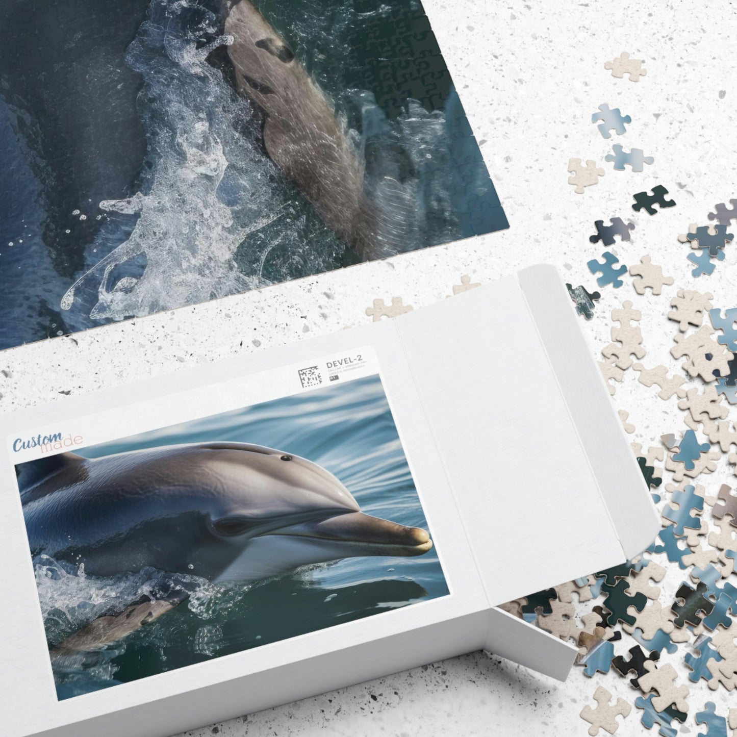 Dolphin Puzzle (500, 1014-piece)