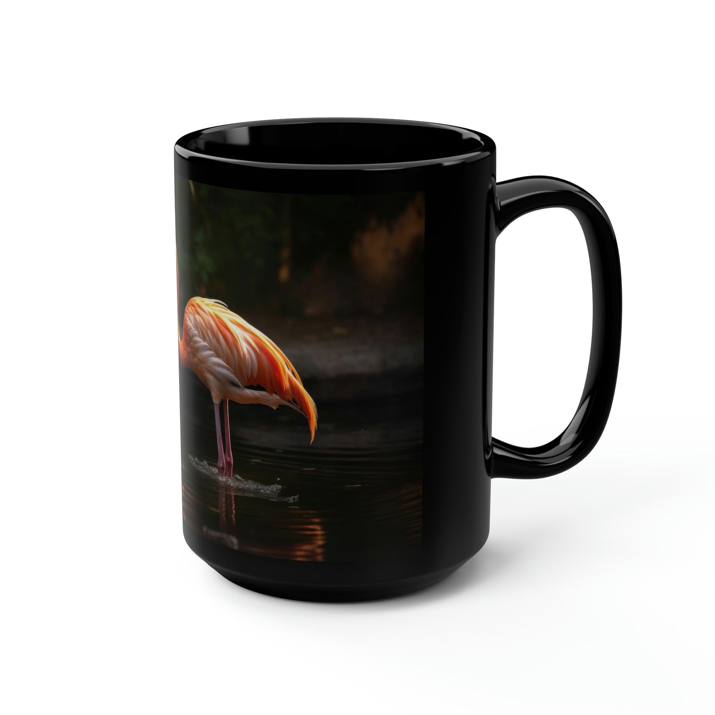 Flamingo Mug - 15 oz Ceramic Mug