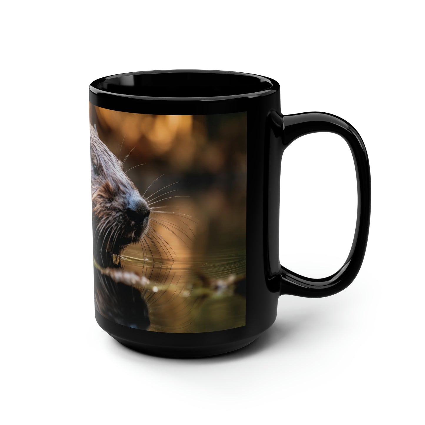 Beaver Mug - 15 oz Ceramic Mug