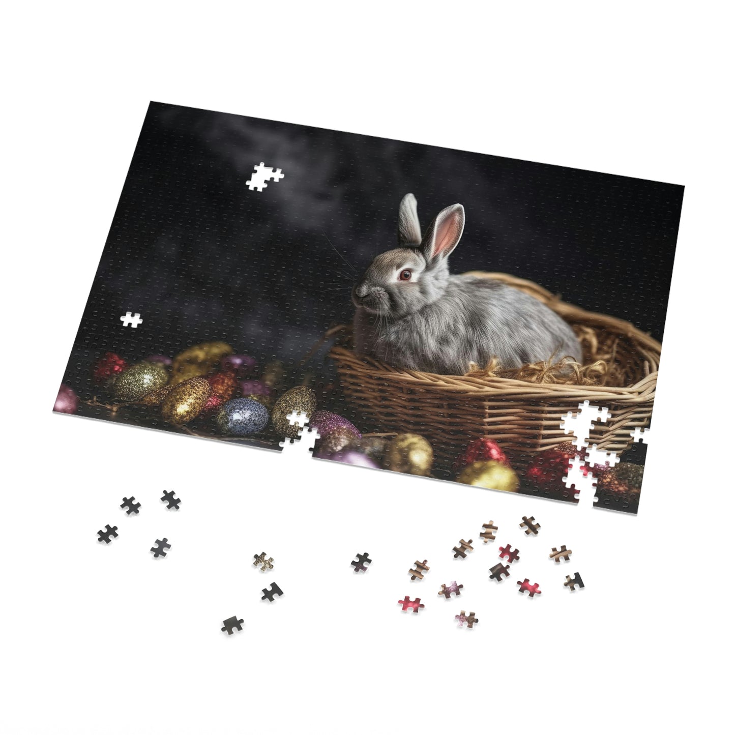 Whimsical Easter Bunny Puzzle 4 (500, 1000 piece)