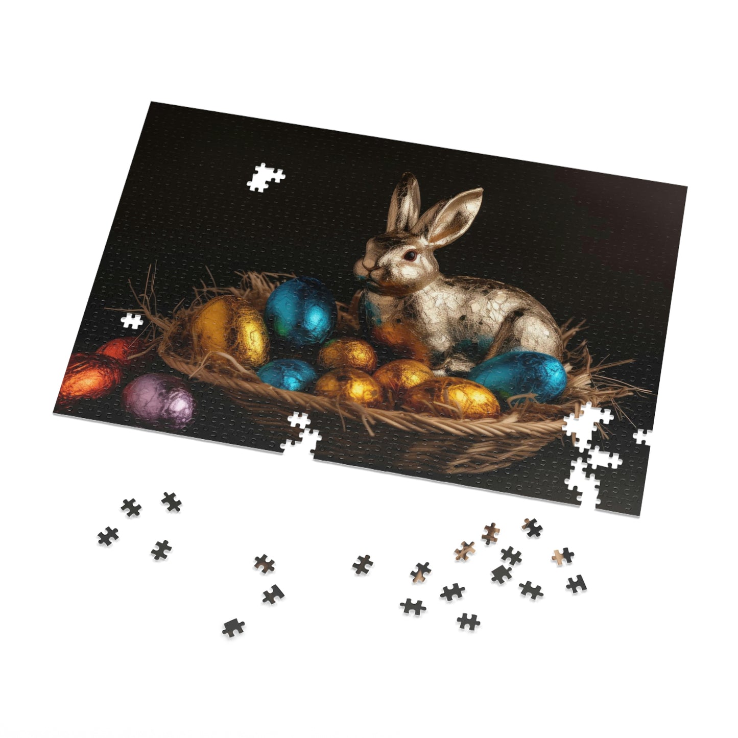 Whimsical Easter Bunny Puzzle 5 (500, 1000 pc)