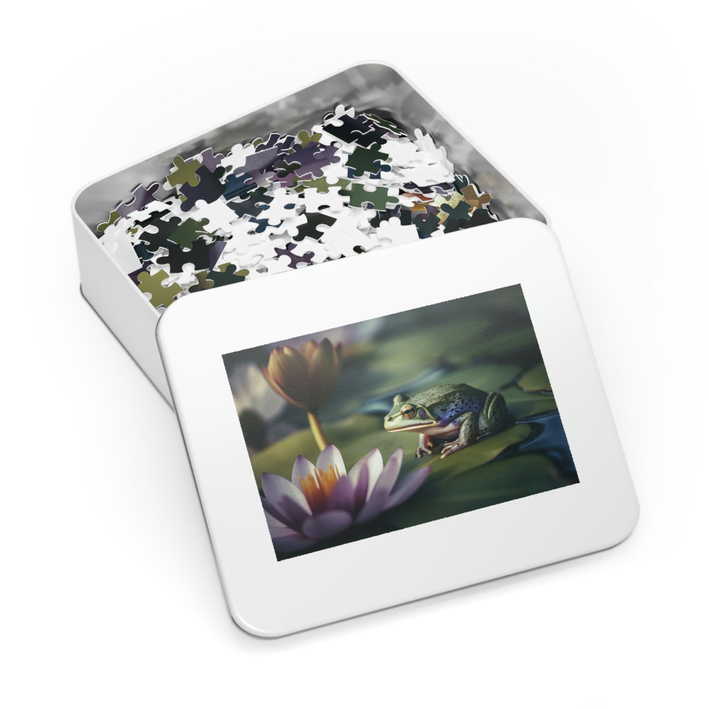 Frog's Waterlily 3 (500, 1000 piece)