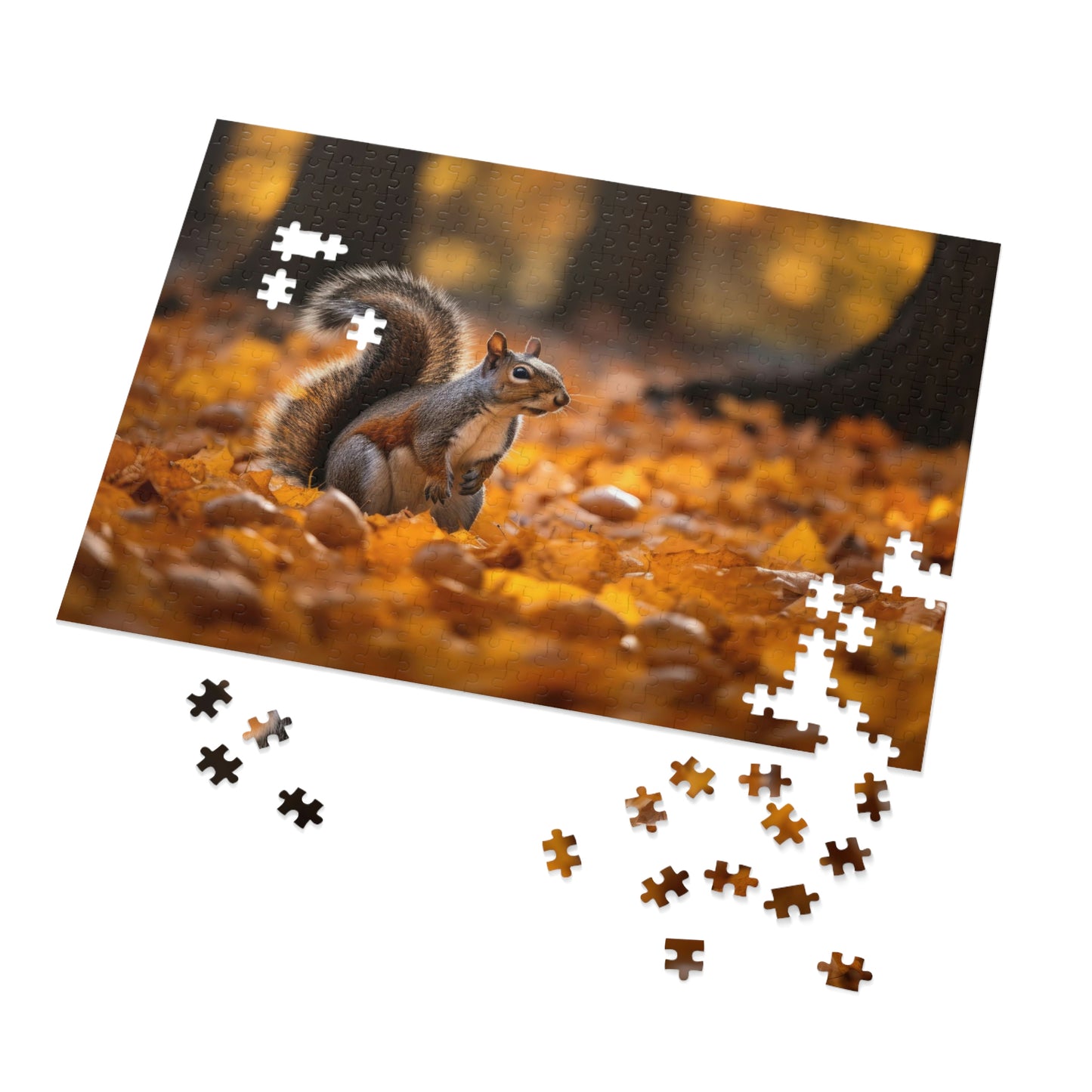 Squirrel's Autumn Harvest 2 (500, 1000 piece)
