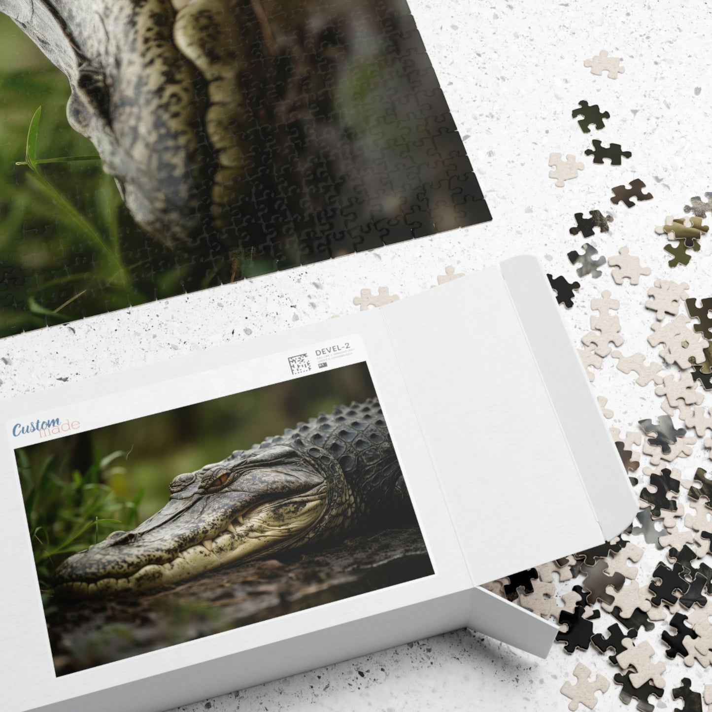alligator puzzle box