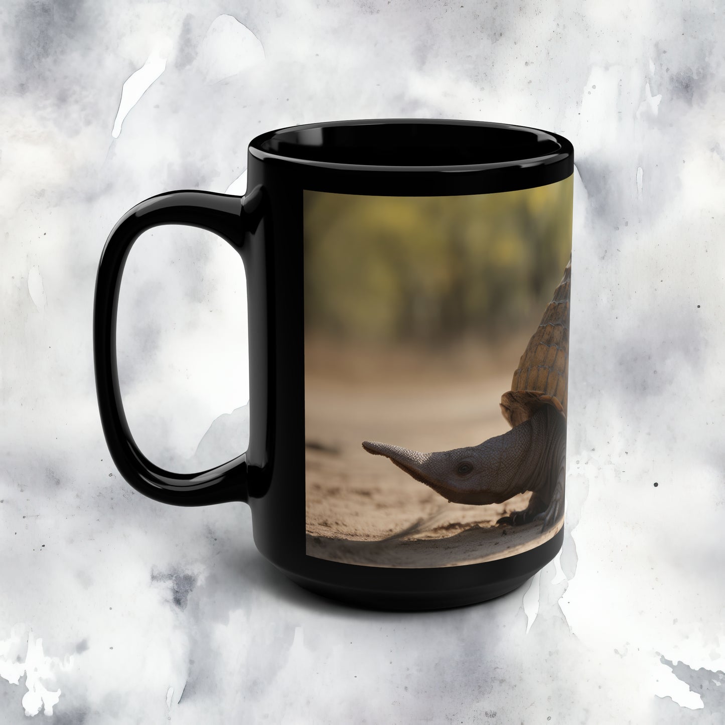Armadillo Mug - 15 oz Ceramic Mug