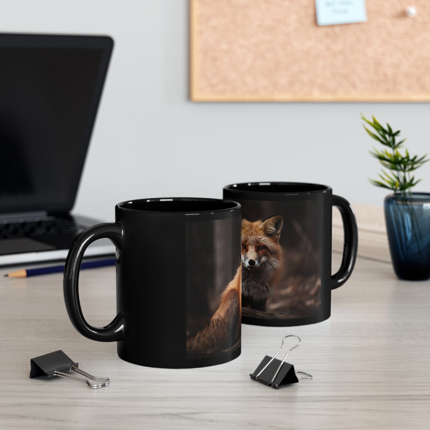 Fox Mug - 11 oz Ceramic Mug