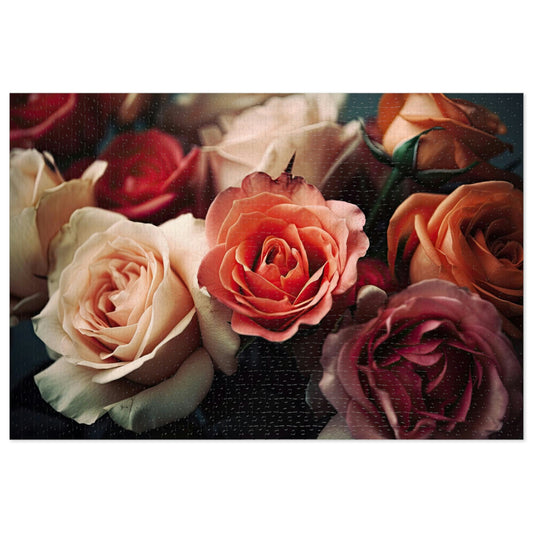 Timeless Roses 3 Puzzle (500, 1000 pc)