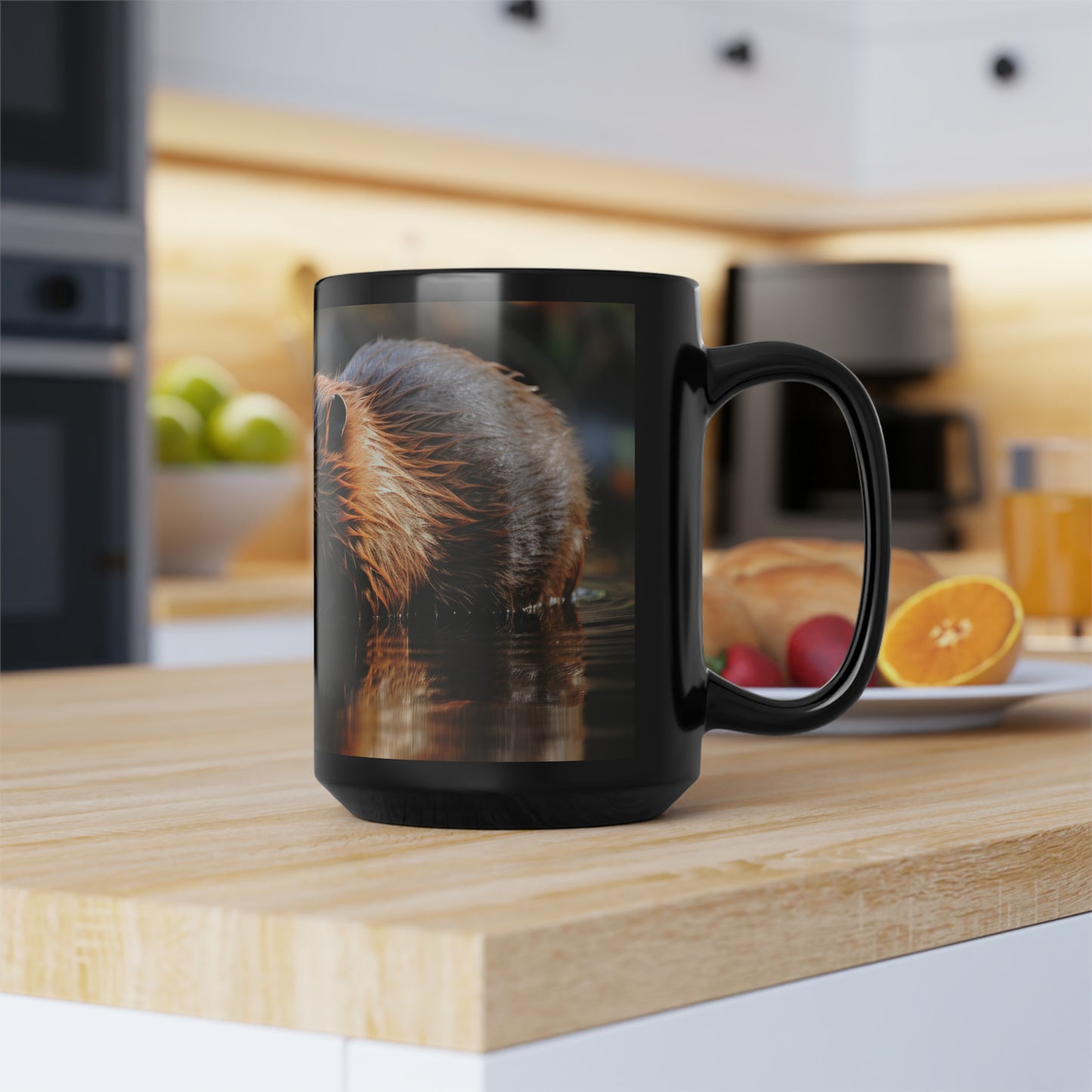 Beaver Mug - 15 oz Ceramic Mug
