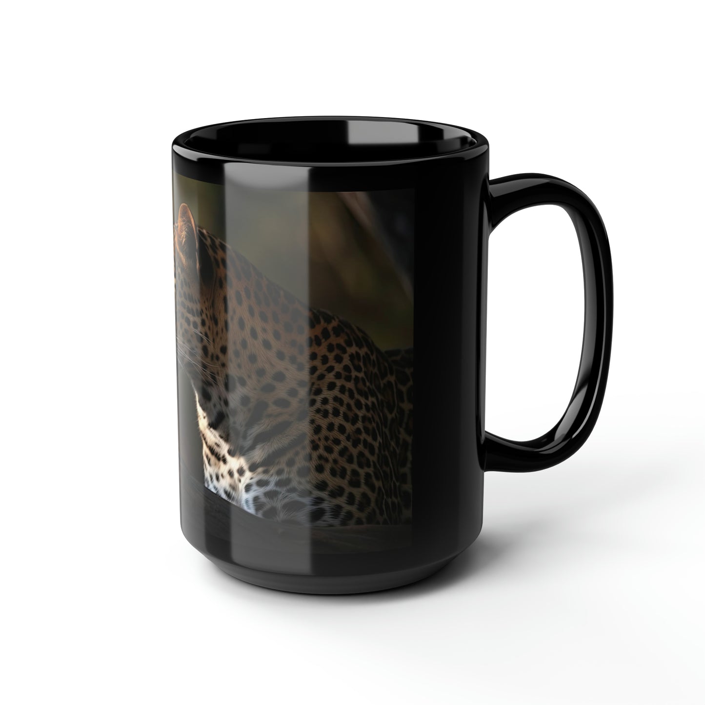 Leopard Mug - 15 oz Ceramic Mug