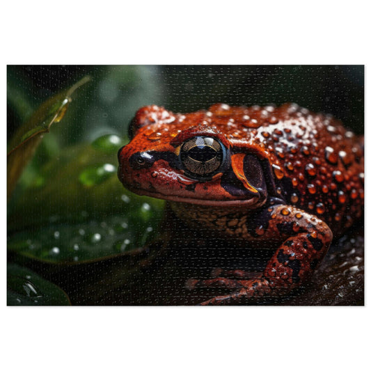 Whimsical Frog Oasis 2 (500, 1000 piece)