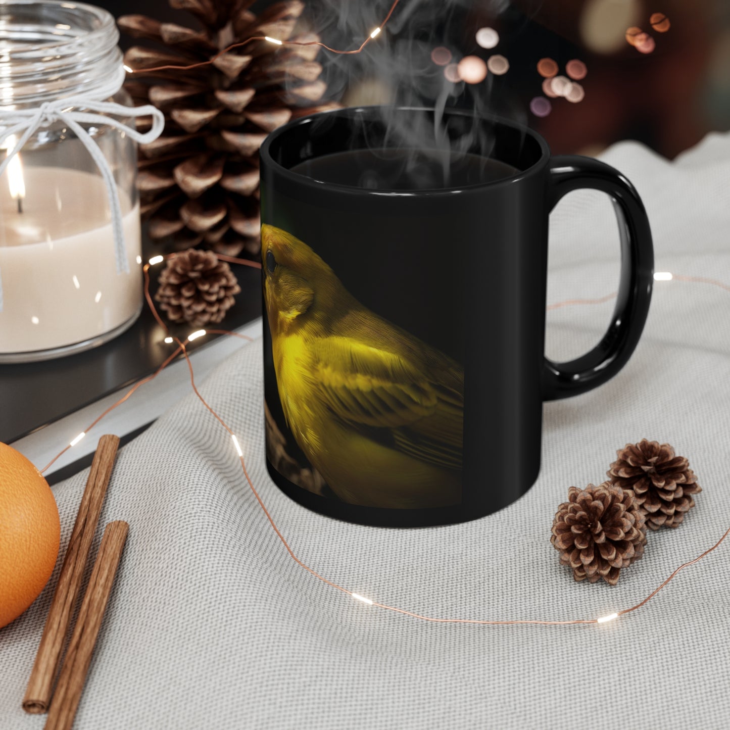 Canary Mug - 11 oz Ceramic Mug