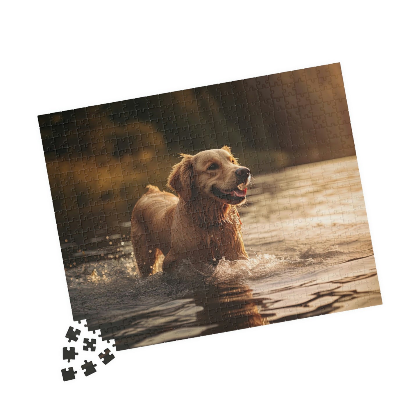 Golden Retriever Puzzle (500, 1014-piece)