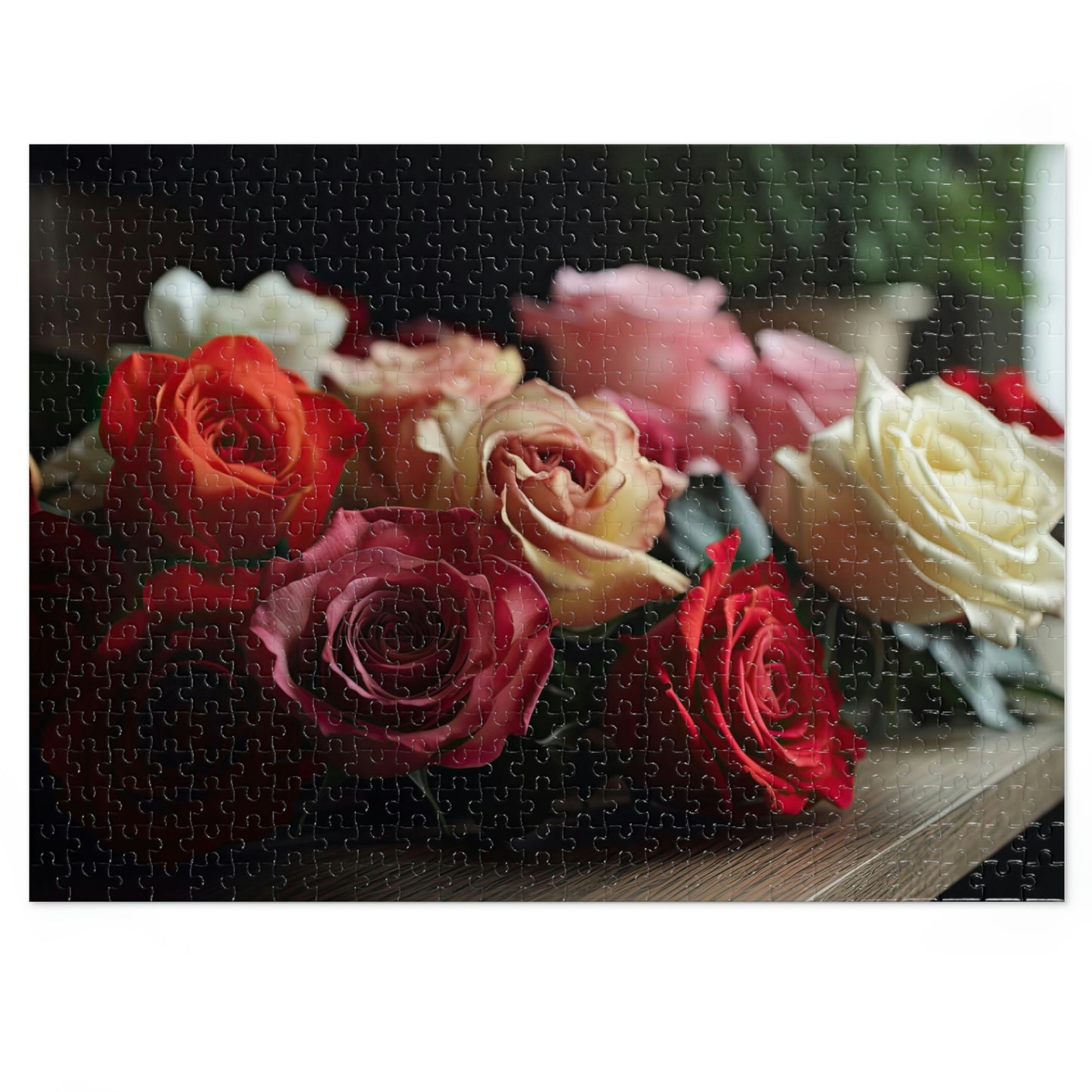 Timeless Roses 1 Puzzle (500, 1000 piece)
