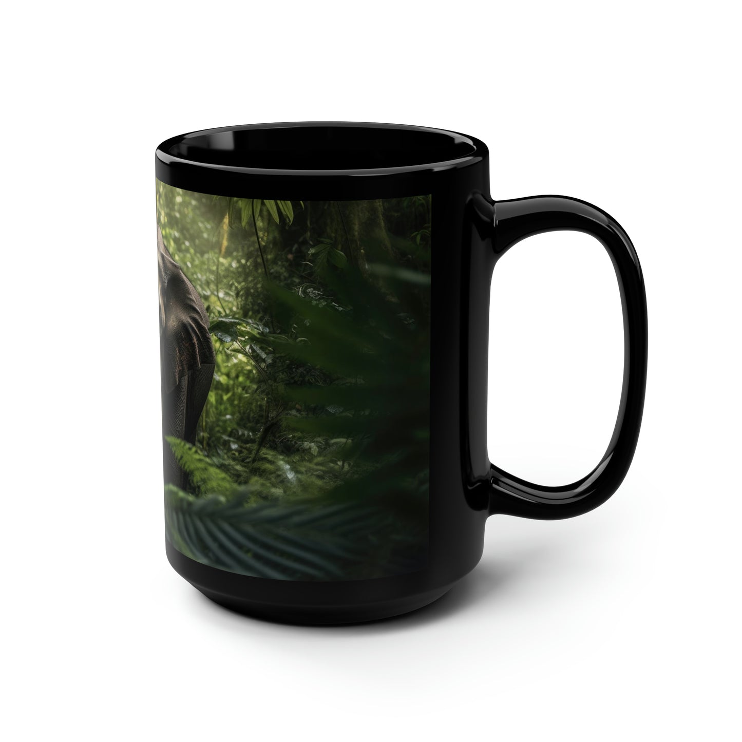 Elephant Mug - 15 oz Ceramic Mug