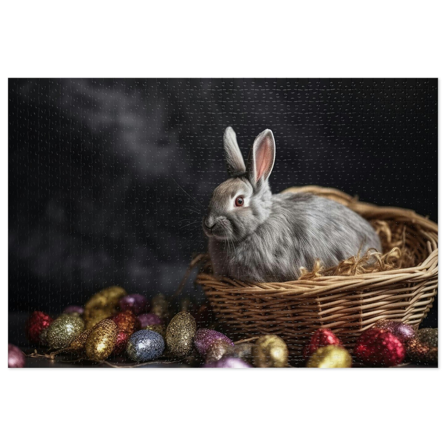 Whimsical Easter Bunny Puzzle 4 (500, 1000 piece)