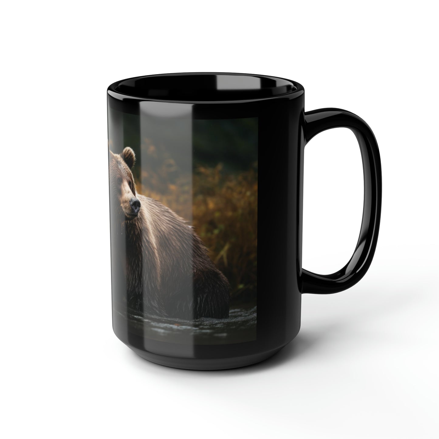 Grizzly Bear Mug - 15oz Ceramic Mug