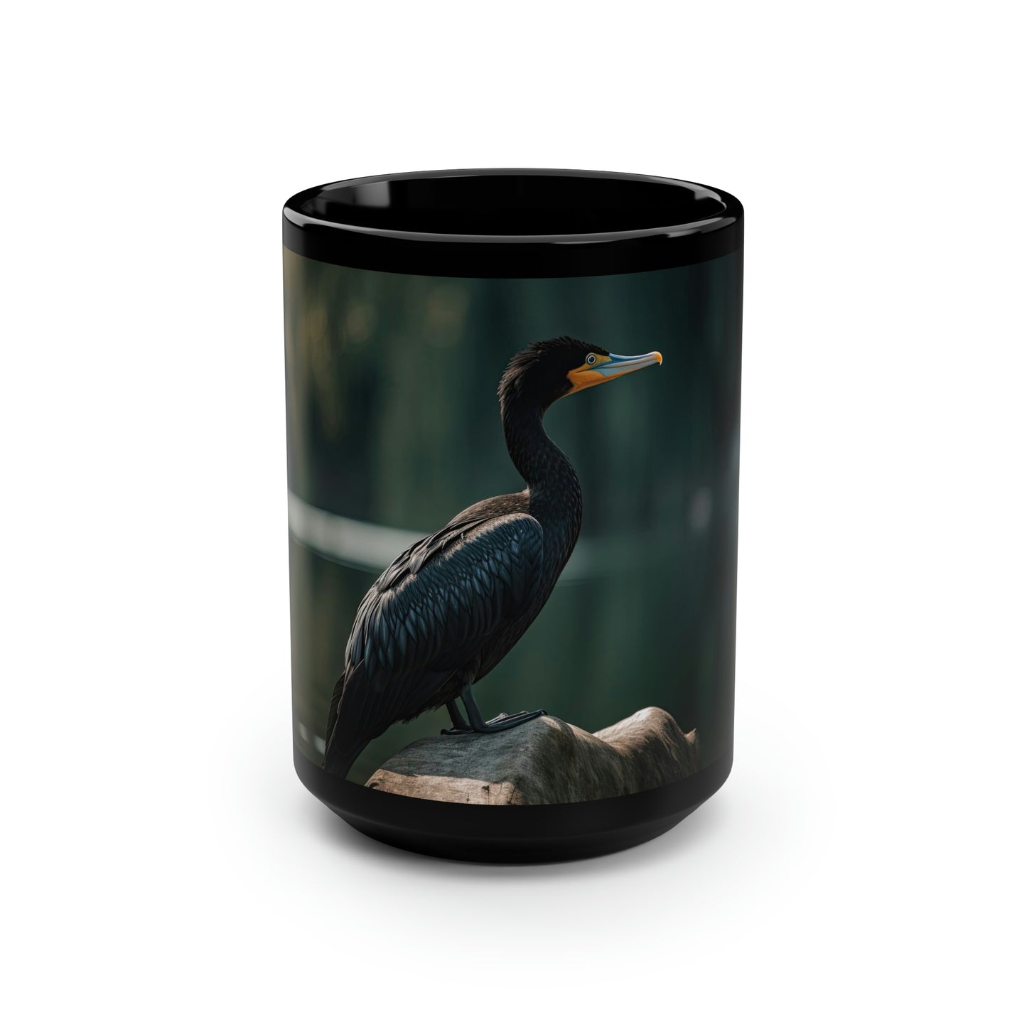 Cormorant Mug - 15 oz Ceramic Mug