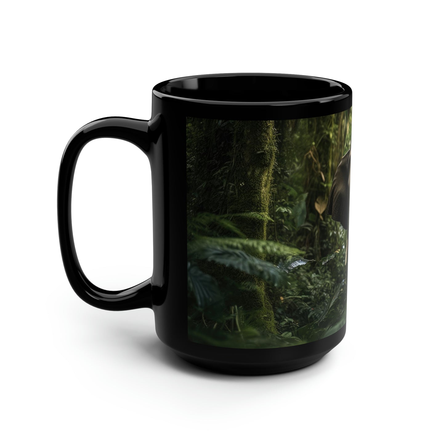 Elephant Mug - 15 oz Ceramic Mug