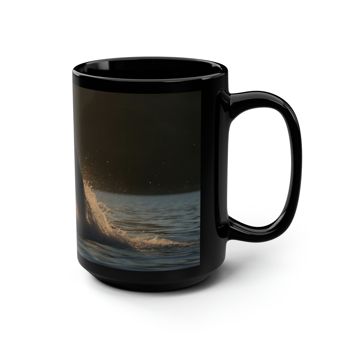 Dolphin Mug - 15 oz Ceramic Mug