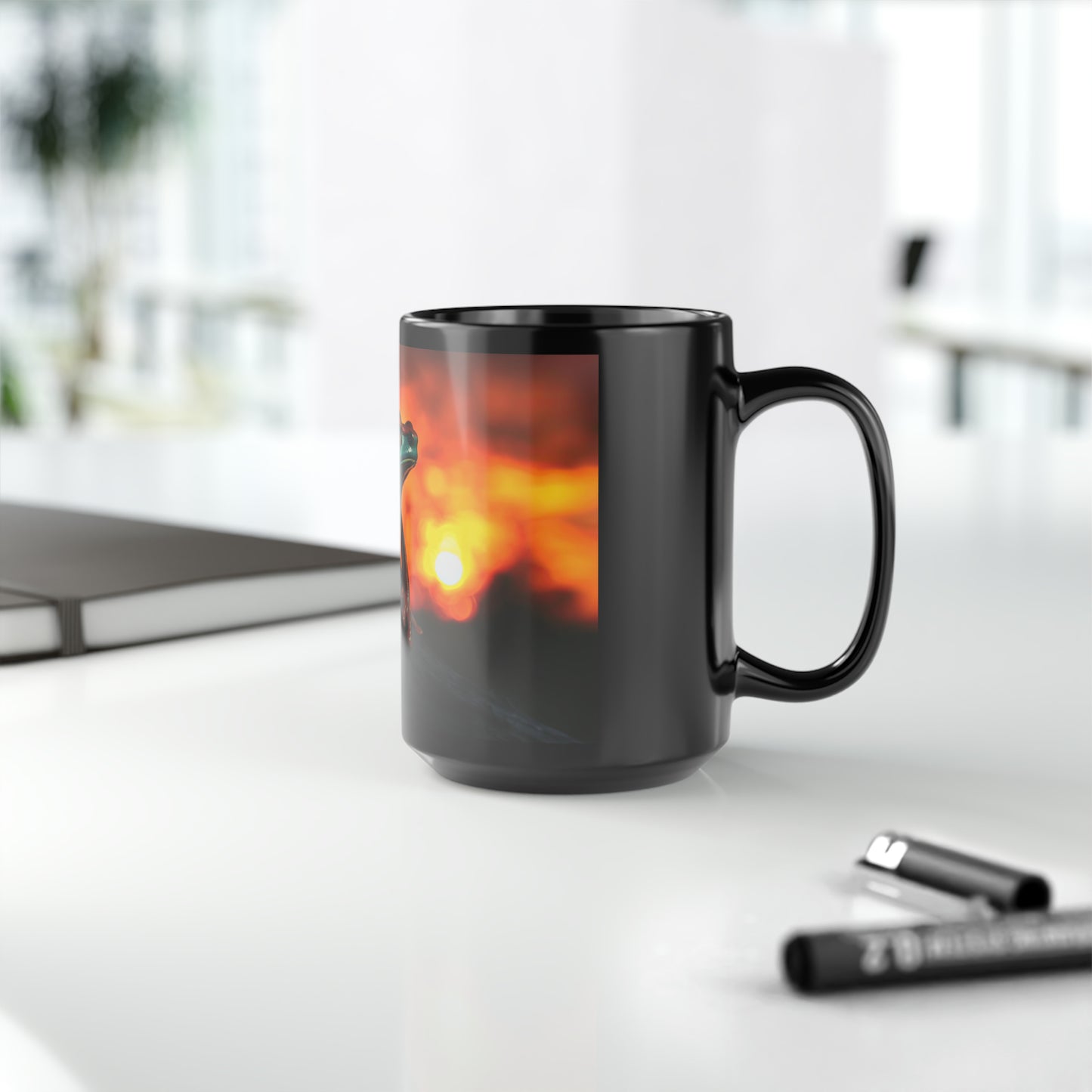 Frog Mug - 15 oz Ceramic Mug