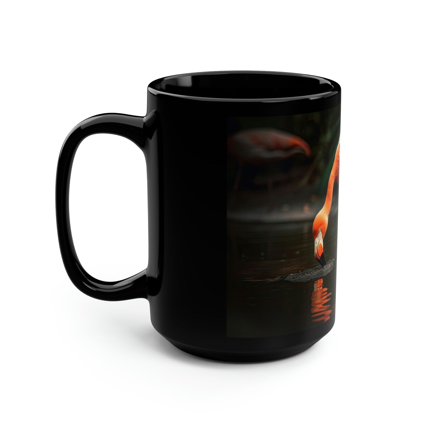 Flamingo Mug - 15 oz Ceramic Mug