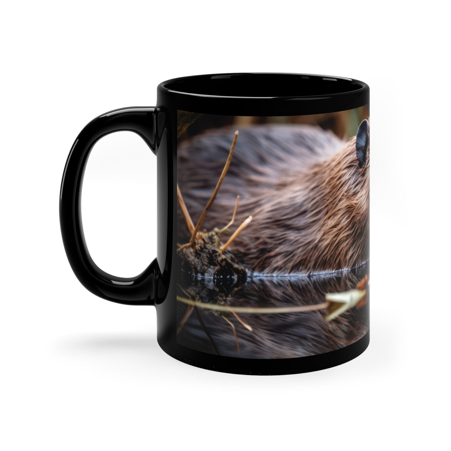 Beaver Mug - 11 oz Ceramic Mug