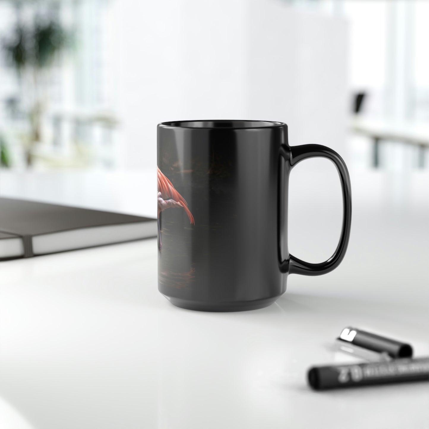 Flamingo Mug - 15 oz Ceramic Mug