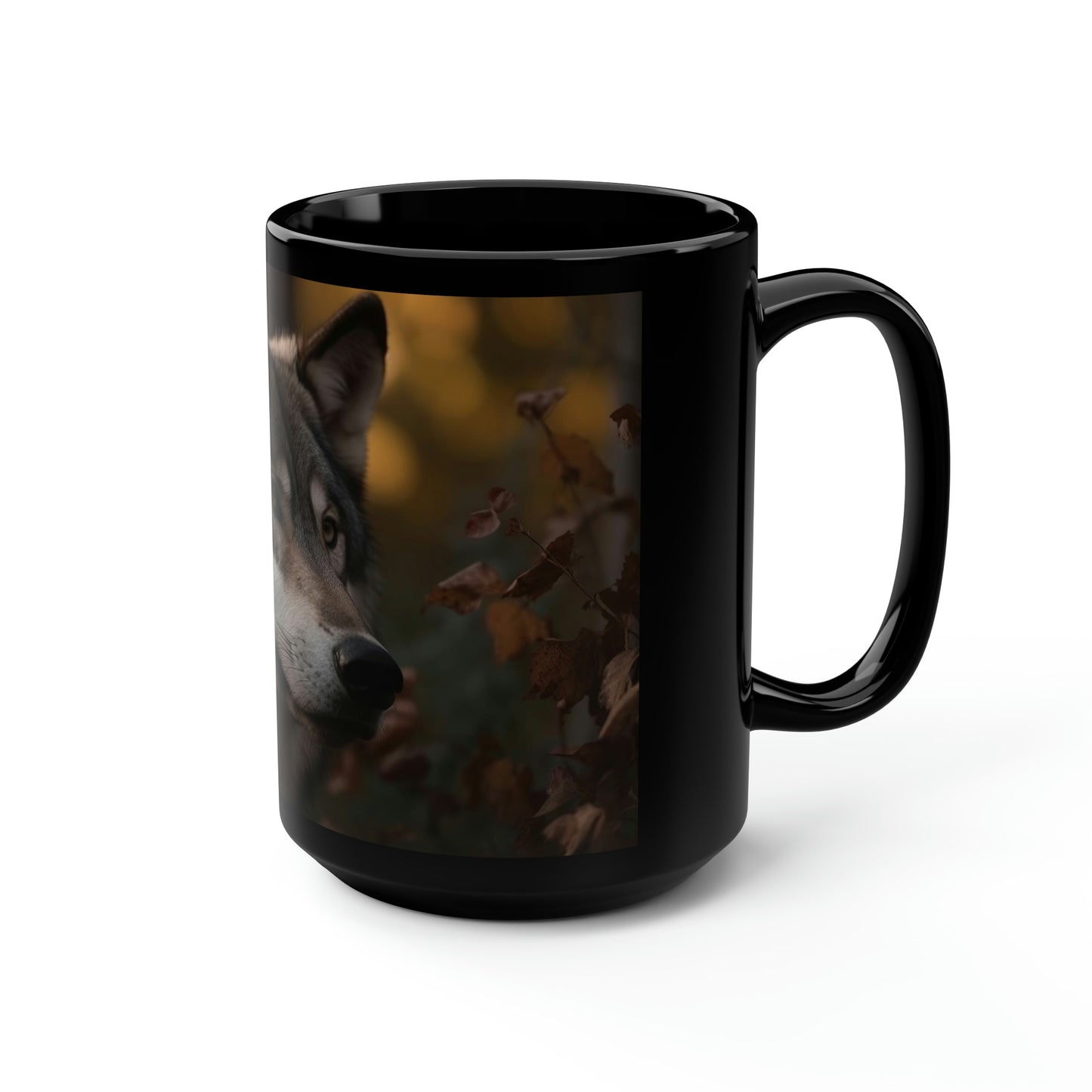 Wolf Mug - 15oz Ceramic