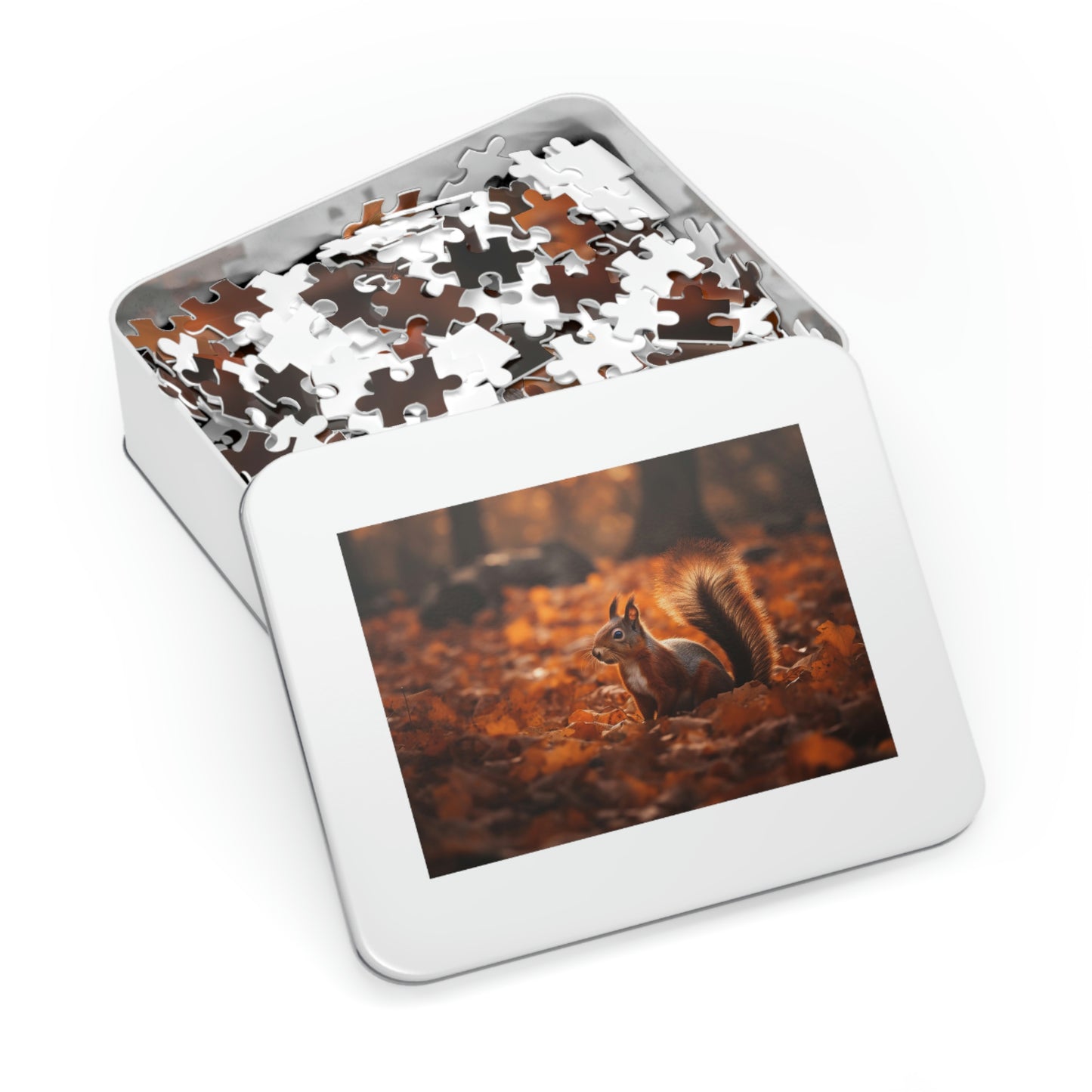 Squirrel's Autumn Harvest Puzzle (500, 1000 piece)