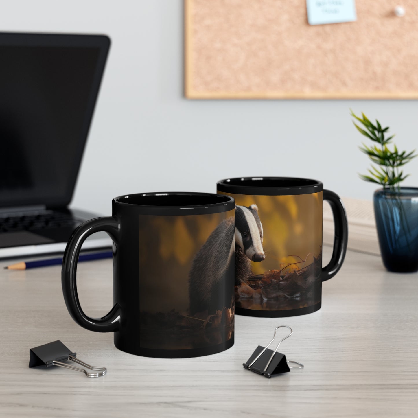 Badger Mug - 11 oz Ceramic