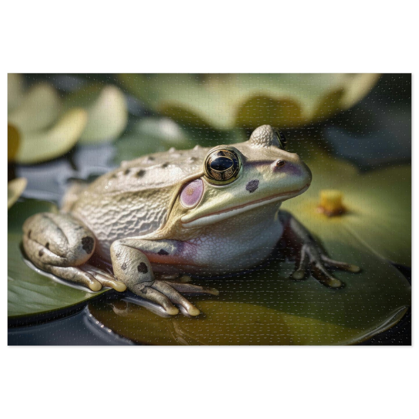 Frog's Waterlily 1 (500, 1000 piece)
