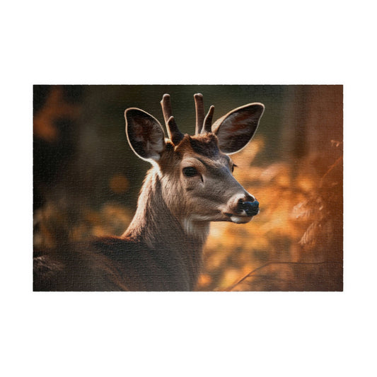Deer Puzzle (500, 1014-piece)