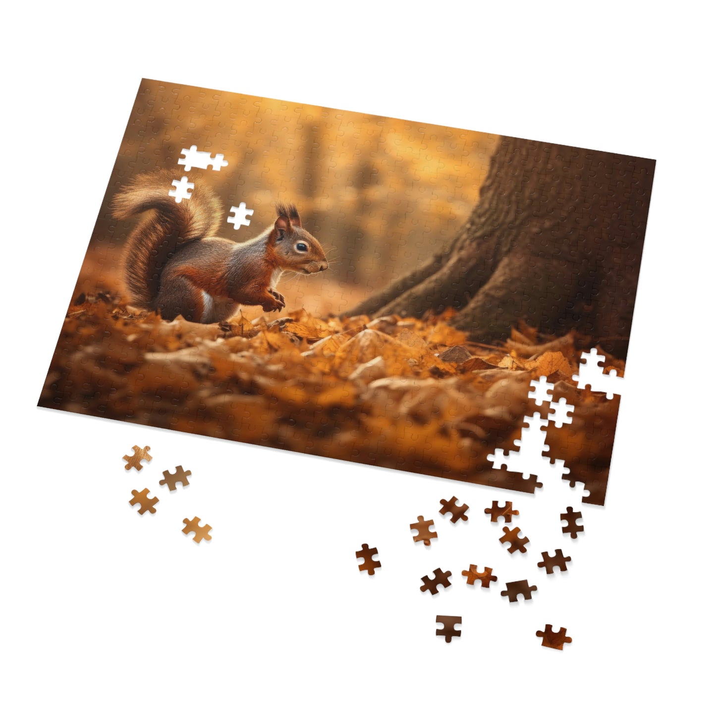 Squirrel's Autumn Harvest 1 (500, 1000 piece)