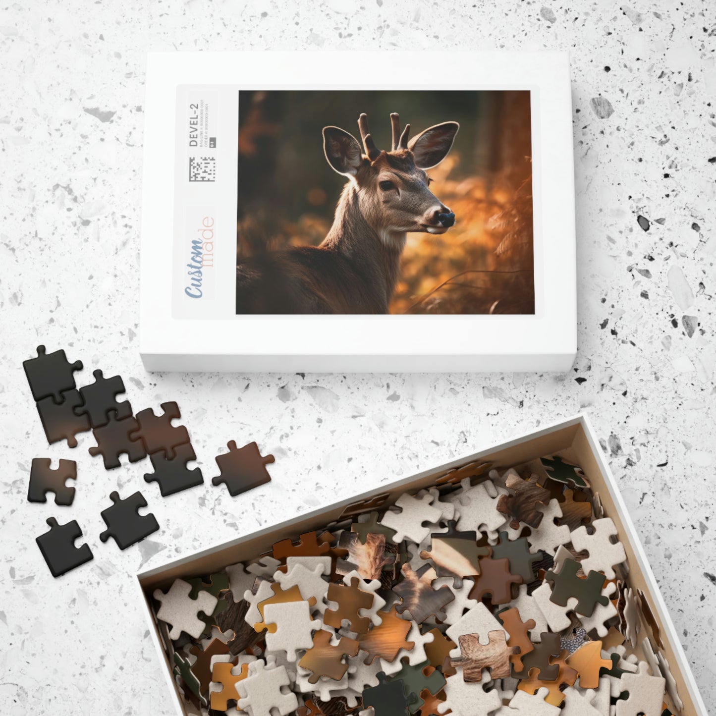 Deer Puzzle (500, 1014-piece)