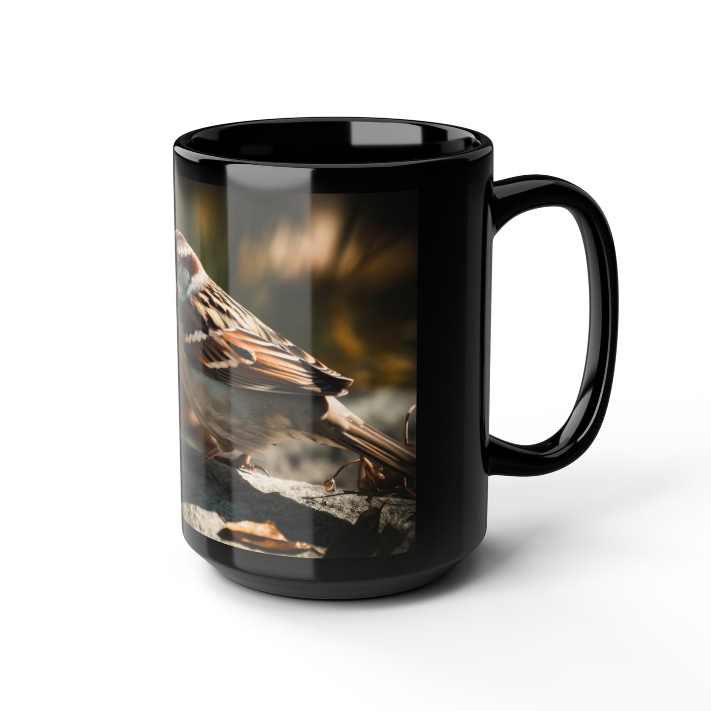 Sparrow Mug - 15oz Ceramic Mug