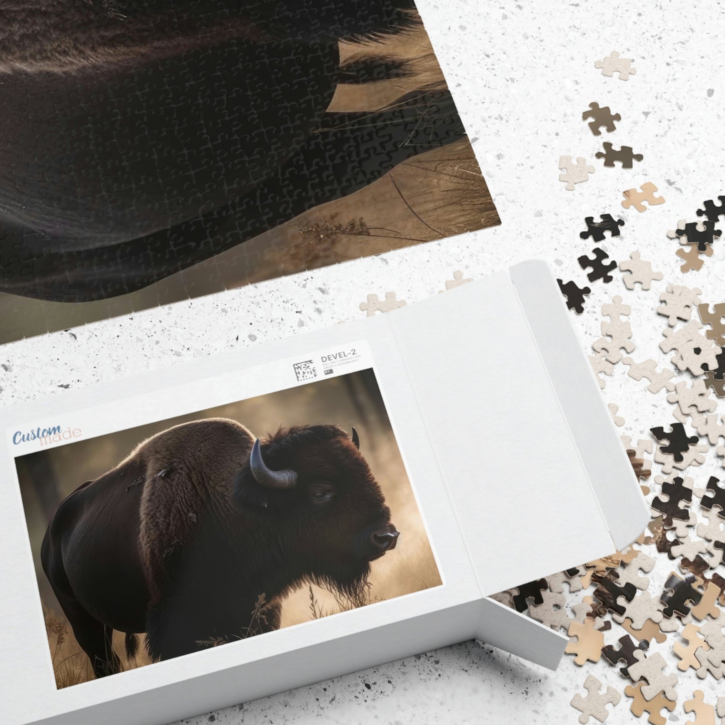 buffalo puzzle box