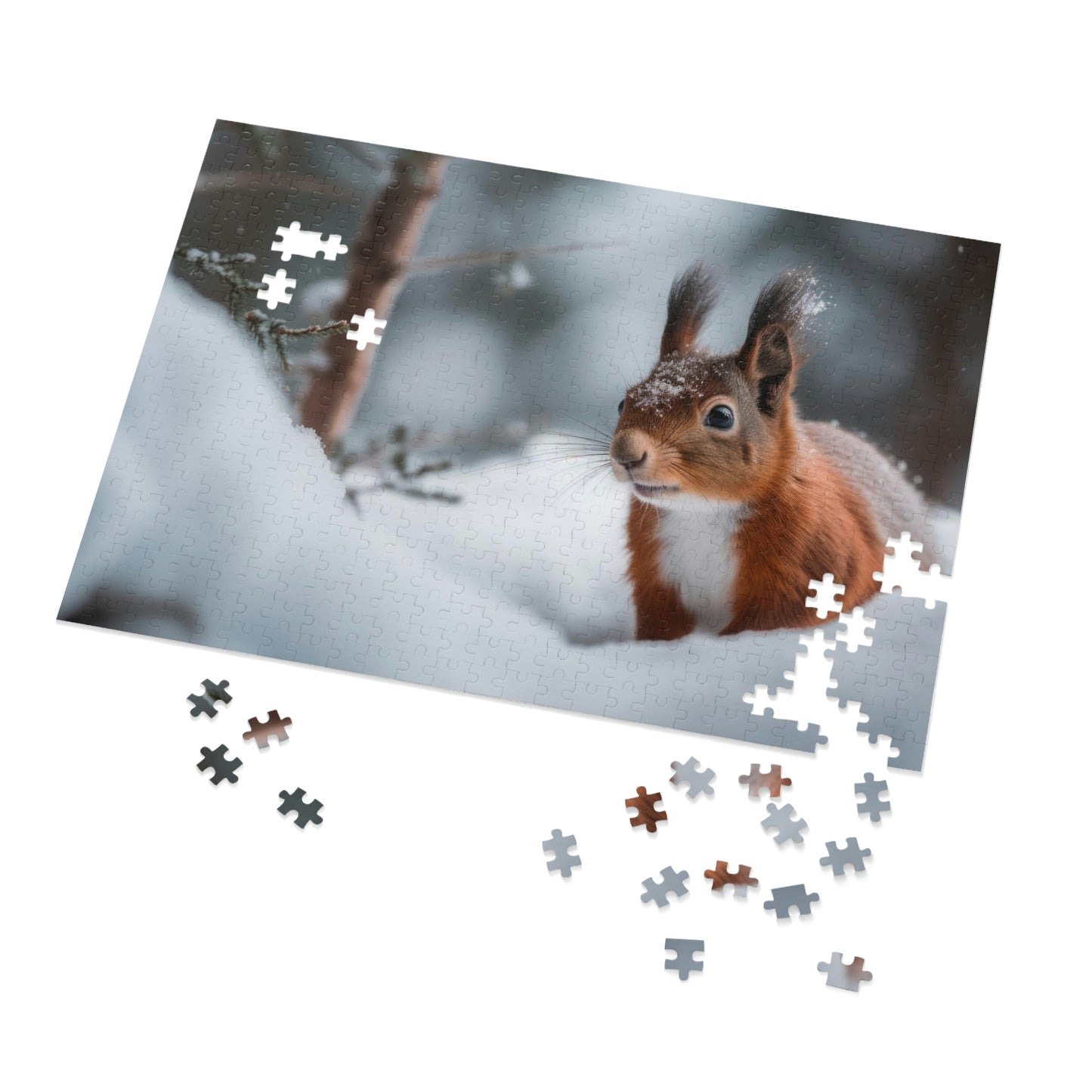 Squirrel's Winter Wonderland 1 (500, 1000 pc)