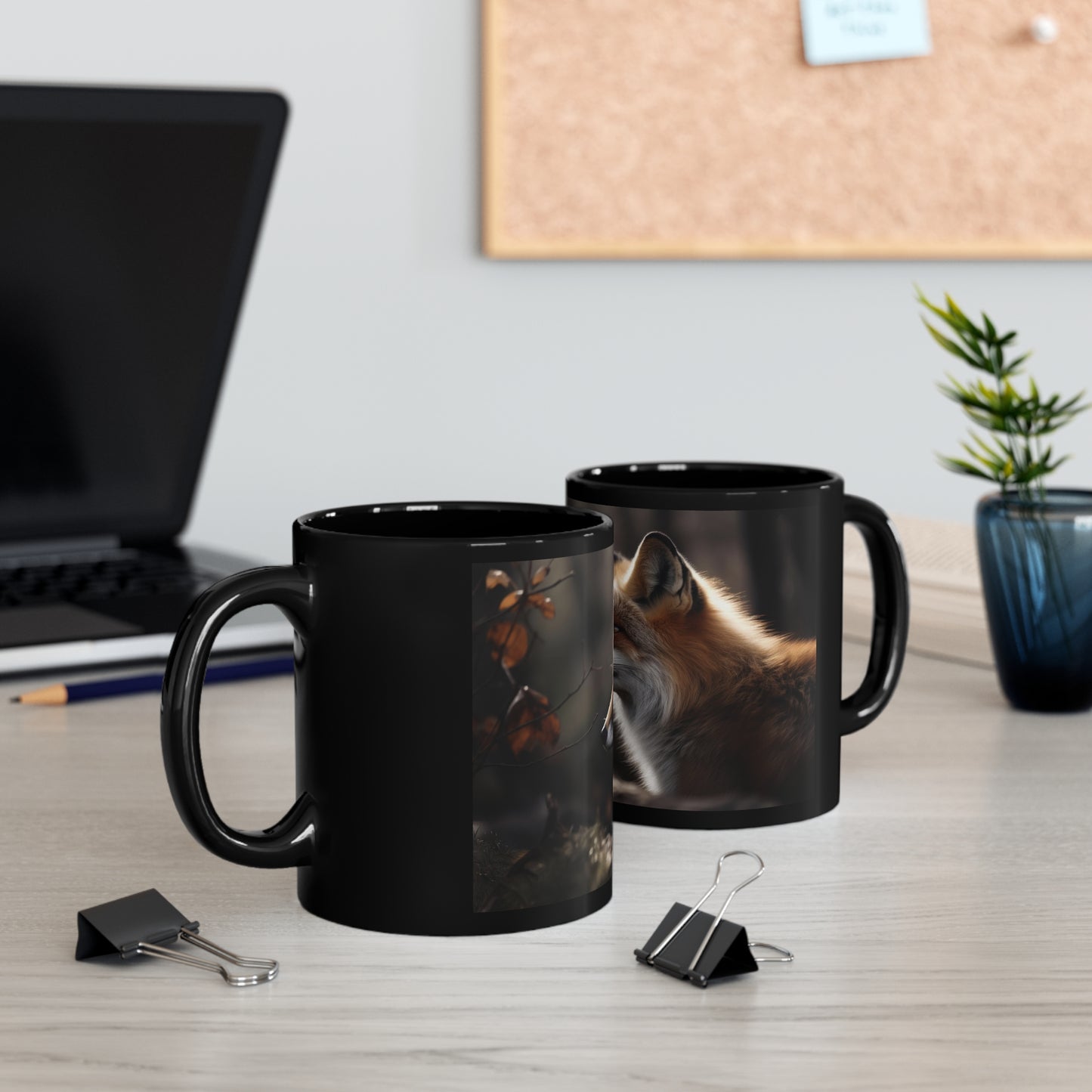 Fox Mug - 11 oz Ceramic Mug
